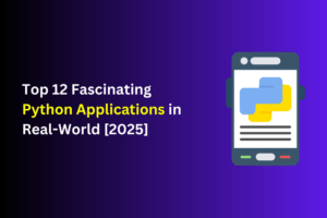 From AI to cybersecurity, Python is everywhere! Discover 12 fascinating Python applications in 2025.