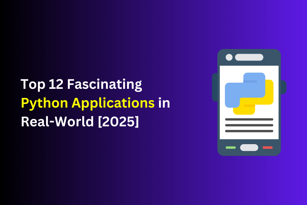 From AI to cybersecurity, Python is everywhere! Discover 12 fascinating Python applications in 2025.